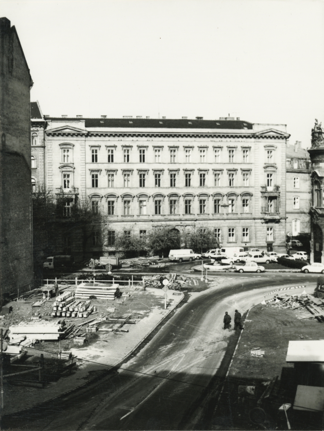 A budapesti BKV forgalomirányító központi építésének kezdete
