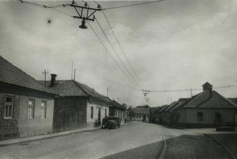 Tokaji utca látképe