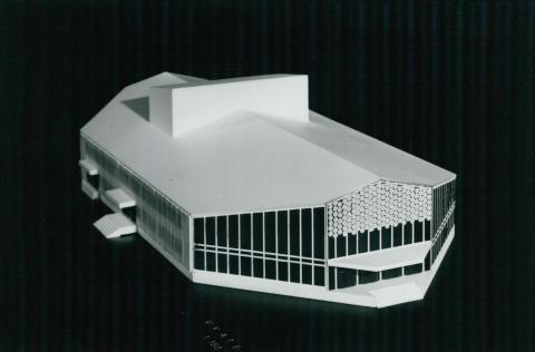 Az Uszty-Ilim művelődési ház modellje