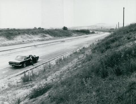 Az épülő M3-as autópálya nyomvonala