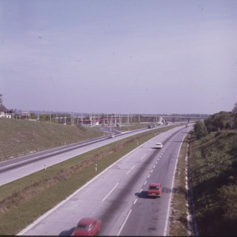 Forgalom az M7-es autópályán